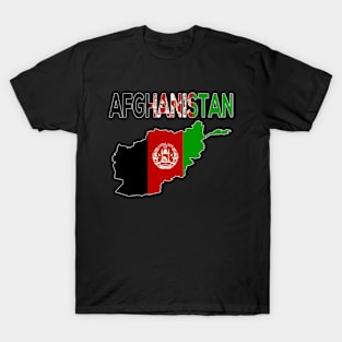 Free Afghanistan - Afghanistan Flag T-Shirt